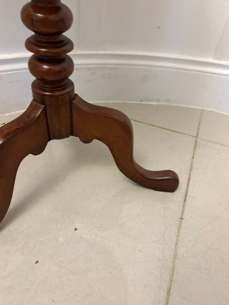 Quality Antique Victorian Mahogany Wine / Lamp Table